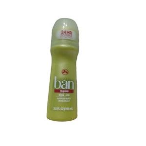 Ban Roll-On Anti-Perspirant & Deodorant Regular 24hr Invisible Protection  3.5